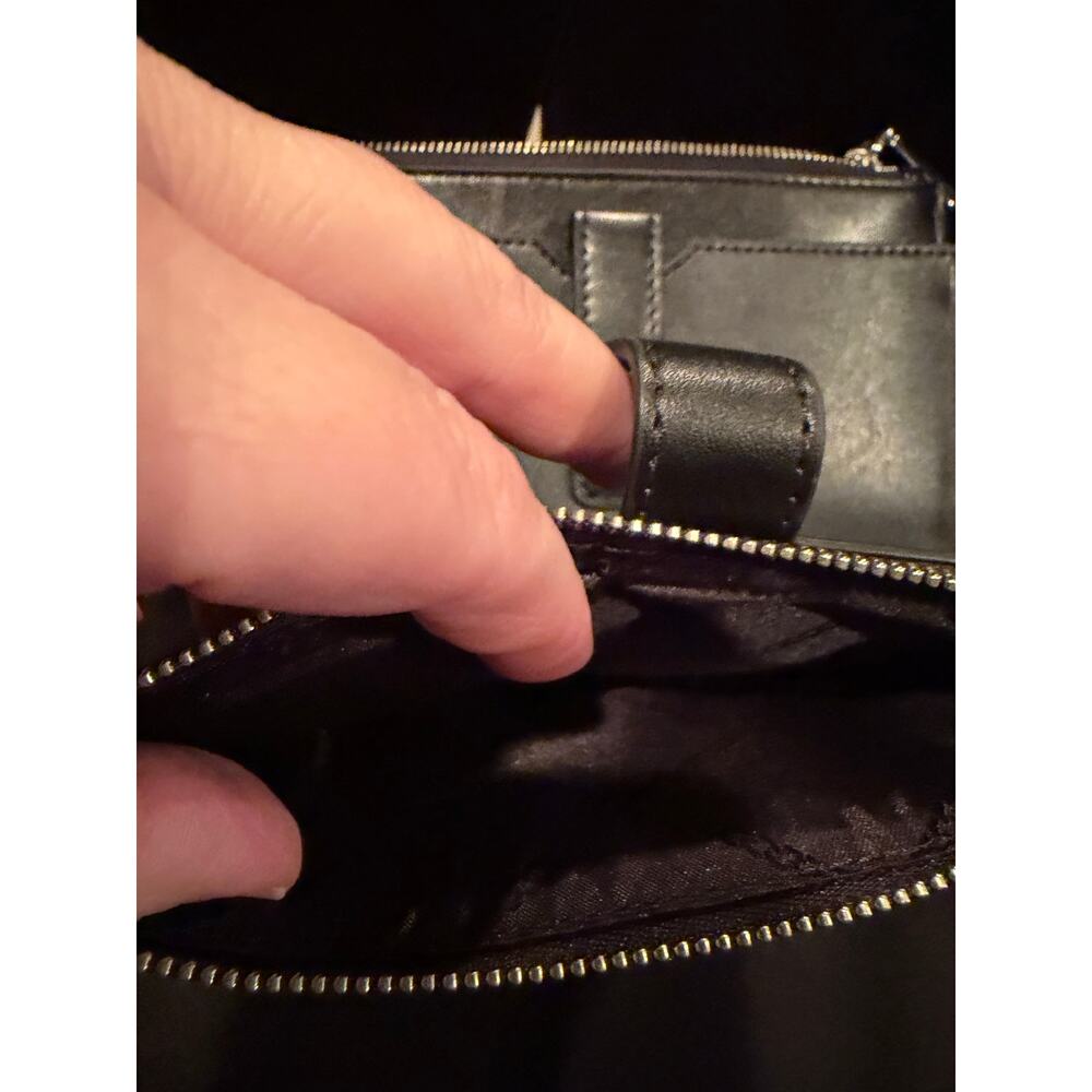 Michael Kors Black Jet Set Travel Continental Wristlet New Without Tags - Picture 8 of 8